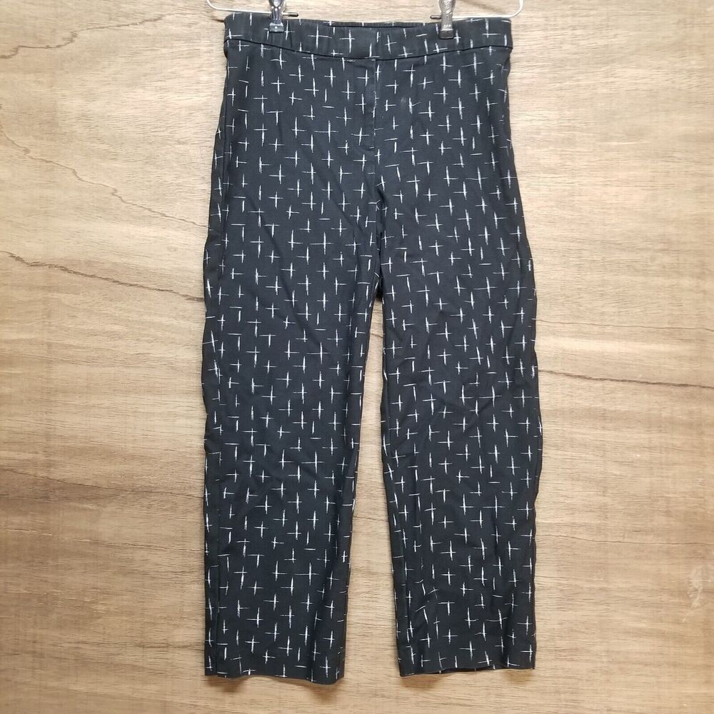 J. Jill Women's Size 6 Black Capri/ Ankle Pants